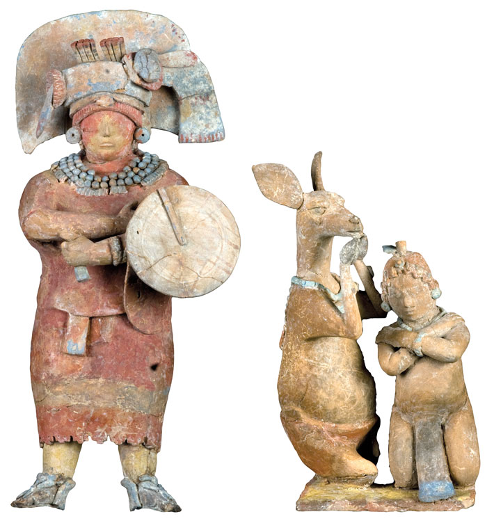 Maya Figurines