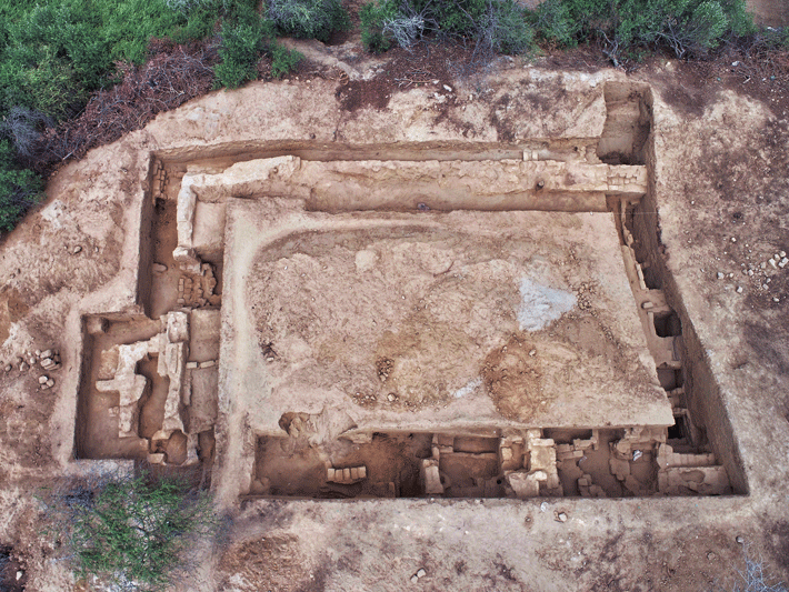 MA23 Peru Moche Mural Aerial