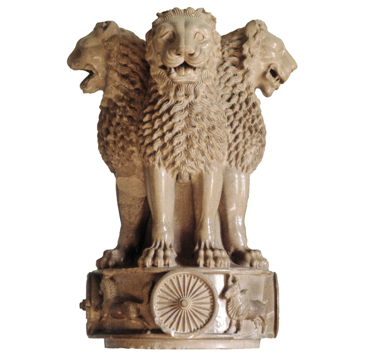 Lions India Sarnath Lion Column Wide