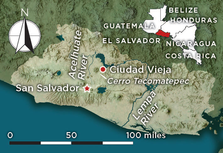 El Salvador Map