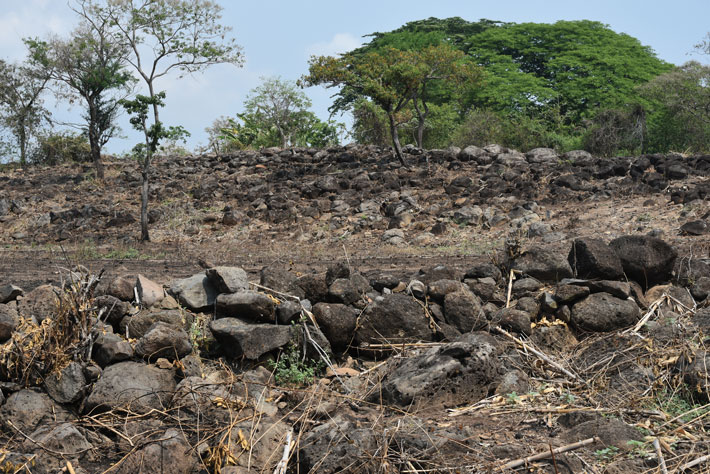 El Salvador Stone Walls