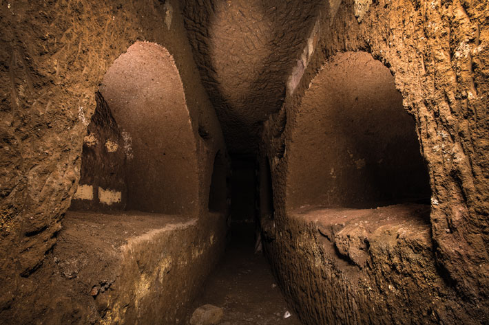 Rome Burial Niches