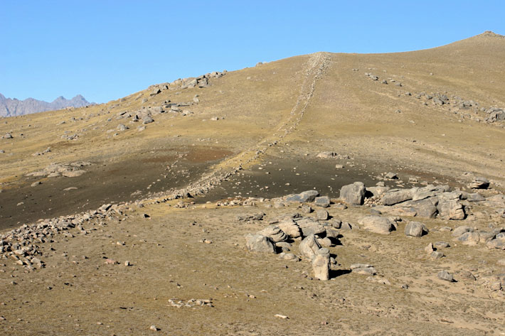  A second rock wall was discovered a few dozen miles from the Almosi Gorge inscription in 2023. Bobomulloev thinks it, too, may have once been used by royal Kushan hunting parties.