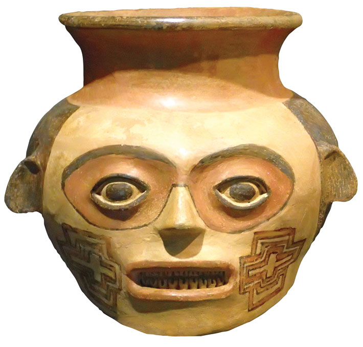 Nicaragua Human Head Vessel