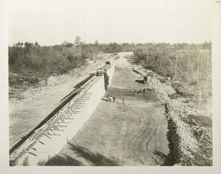 Catskills Ashokan Dike Construction